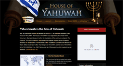 Desktop Screenshot of houseofyahuwah.org